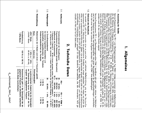 Frequenzmesser FD 1; Schomandl KG; (ID = 569013) Equipment