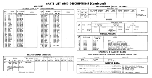 99-D ; Scott; H.H.; Maynard (ID = 603551) Ampl/Mixer