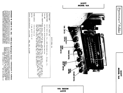 16A 'Metropolitan' ; Scott Radio Labs.E.H (ID = 985611) Radio