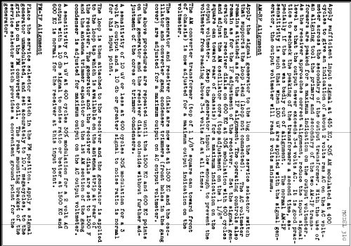 310 ; Scott Radio Labs.E.H (ID = 253988) Radio