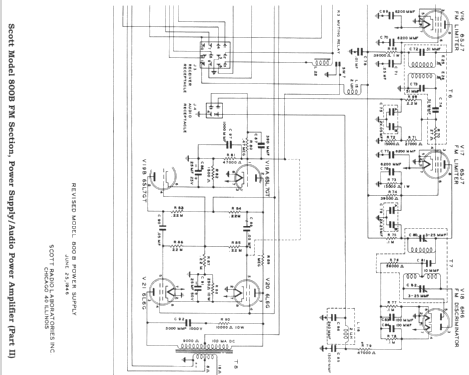 800B + 800B-FM ; Scott Radio Labs.E.H (ID = 307920) Radio