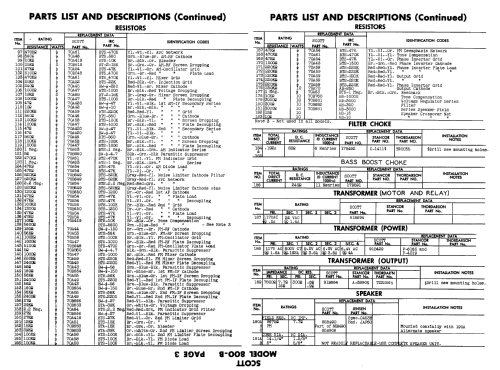 800B + 800B-FM ; Scott Radio Labs.E.H (ID = 628301) Radio