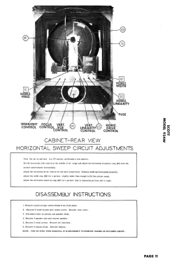 Scott 924W; Scott Radio Labs.E.H (ID = 3081016) Television