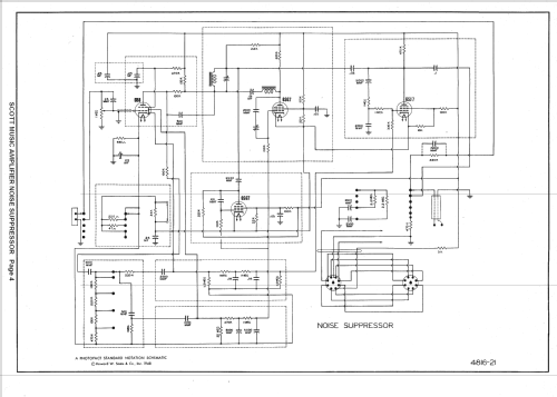 Music Control - Dynamic Noise Suppressor ; Scott Radio Labs.E.H (ID = 1404306) Verst/Mix