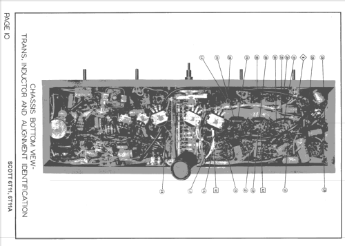 Projection Televison Receiver 6T11; Scott Radio Labs.E.H (ID = 1451437) Television