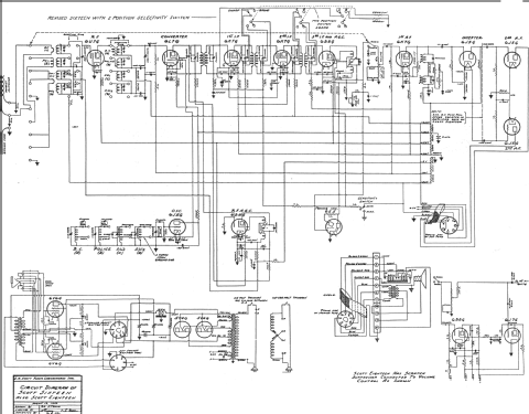 Sixteen Chrome CHASSIS domestic Radio Scott Radio Labs.E.H |Radiomuseum.org