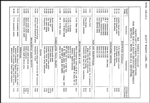 SLR12A Marine; Scott Radio Labs.E.H (ID = 360687) Radio