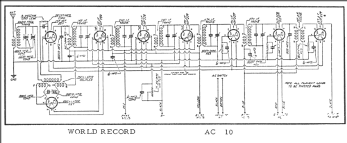 World's Record Shield Grid AC10 ; Scott Radio Labs.E.H (ID = 246906) Radio