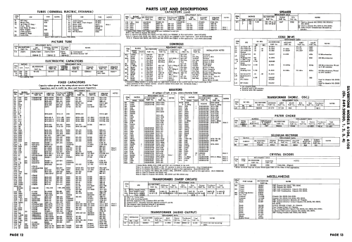 6105 Ch= 549.20032; Sears, Roebuck & Co. (ID = 1935484) Televisore