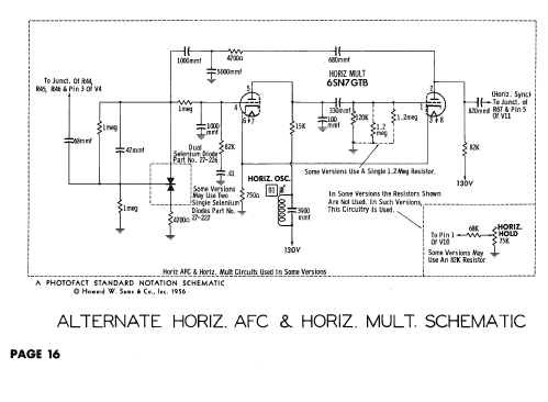 6105 Ch= 549.20034; Sears, Roebuck & Co. (ID = 1935233) Television