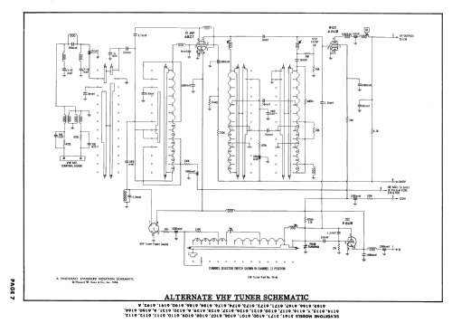 Silvertone 6127 Ch= 528.35301; Sears, Roebuck & Co. (ID = 1881059) Television