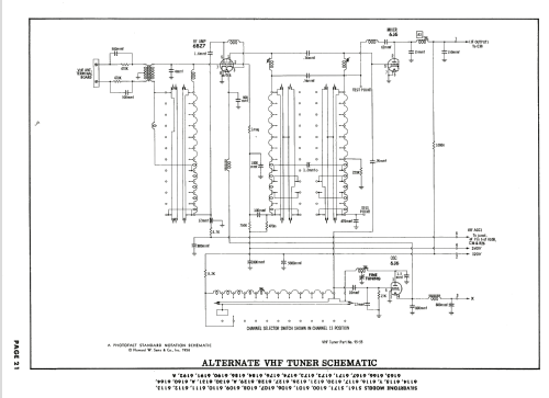 Silvertone 6127 Ch= 528.35301; Sears, Roebuck & Co. (ID = 1881062) Television