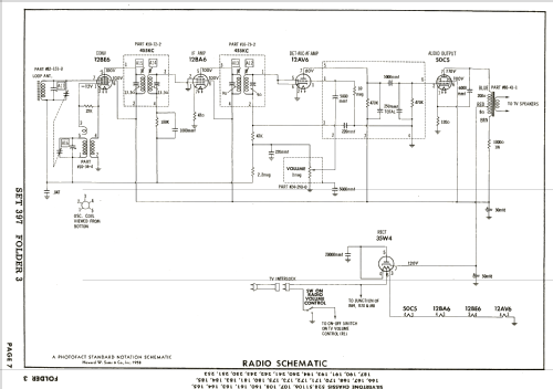 Silvertone 8154 Ch= 528.51166; Sears, Roebuck & Co. (ID = 2585210) Television