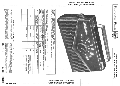 8211 Ch= 528.53000; Sears, Roebuck & Co. (ID = 2507220) Radio