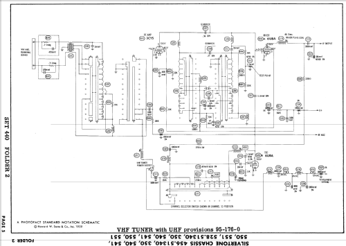 9104AQ Ch= 528.51340; Sears, Roebuck & Co. (ID = 886773) Television