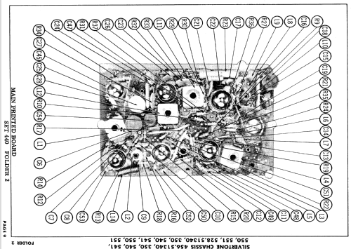 9104AQ Ch= 528.51340; Sears, Roebuck & Co. (ID = 886777) Television