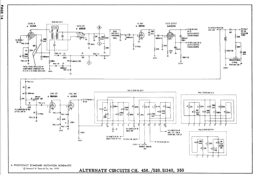 9104AQ Ch= 528.51340; Sears, Roebuck & Co. (ID = 886782) Television