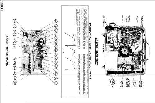 9105TA Ch= 528.51550; Sears, Roebuck & Co. (ID = 886461) Television