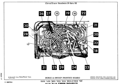 9118 Ch= 528.51220; Sears, Roebuck & Co. (ID = 859698) Television