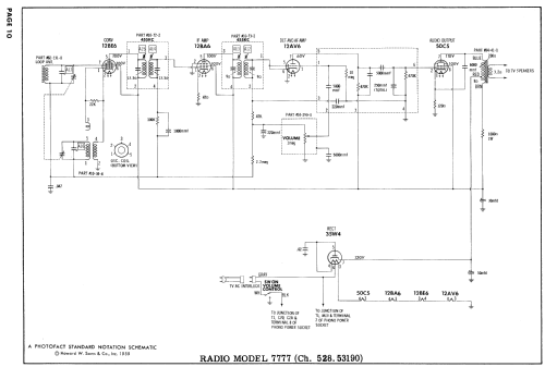 9160A Ch= 528.52160; Sears, Roebuck & Co. (ID = 907938) Television