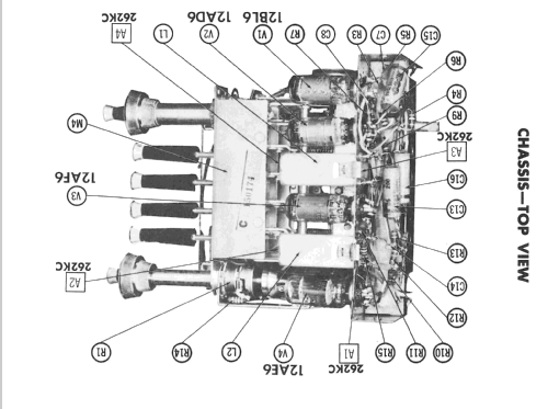 Allstate 6269 Ch= 528.62690; Sears, Roebuck & Co. (ID = 2410521) Car Radio