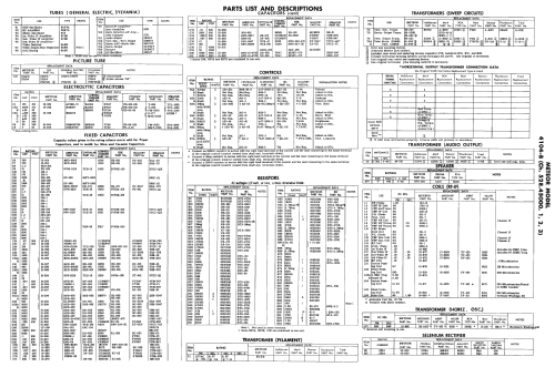 Meteor 4104-B Ch= 528.45002; Sears, Roebuck & Co. (ID = 2369507) Television