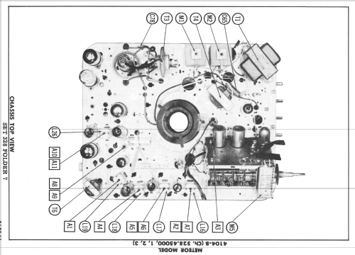 Meteor 4104-B Ch= 528.45003; Sears, Roebuck & Co. (ID = 2369520) Television