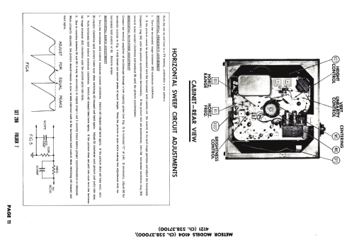 Meteor 4104 Ch= 528.37000; Sears, Roebuck & Co. (ID = 2673451) Television