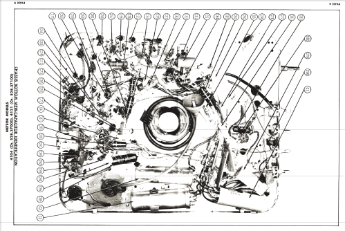 Meteor 4121 Ch= 528.37100; Sears, Roebuck & Co. (ID = 2673477) Television