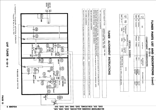 PC-9104TA Ch= 456.51540; Sears, Roebuck & Co. (ID = 885881) Television