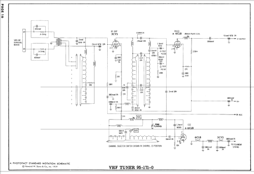 PC-9105TA Ch= 456.51551; Sears, Roebuck & Co. (ID = 886082) Fernseh-E