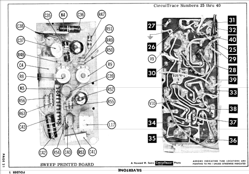 PC-9185A Ch= 456.52172; Sears, Roebuck & Co. (ID = 904145) Television