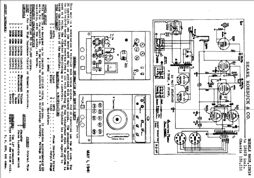 Riders 12819 Ch= 138.210; Sears, Roebuck & Co. (ID = 689203) Ampl/Mixer