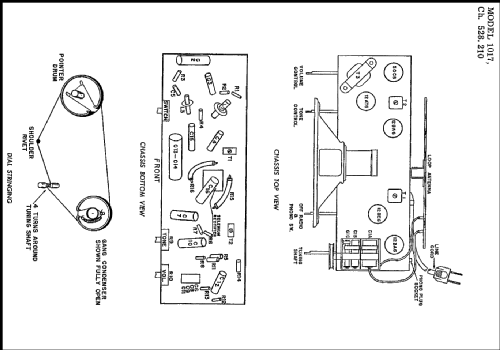 Silvertone 1017 Ch= 528.210; Sears, Roebuck & Co. (ID = 216708) Radio