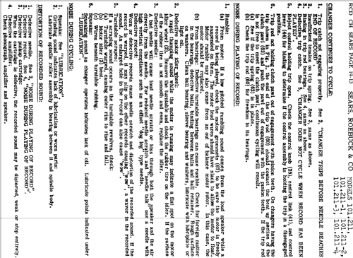 Silvertone 101.211 without version and 1 + 2 ; Sears, Roebuck & Co. (ID = 821210) R-Player