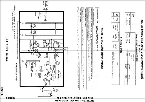 Silvertone 104-5BL, GY, TA Ch= 528.51641, -643, -645, -647; Sears, Roebuck & Co. (ID = 625310) Television