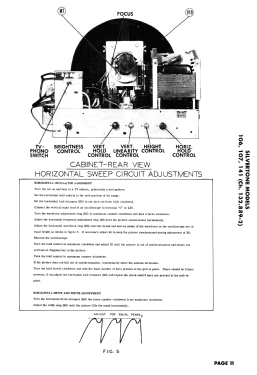 Silvertone 106 Ch= 132.889-2; Sears, Roebuck & Co. (ID = 2970104) Television