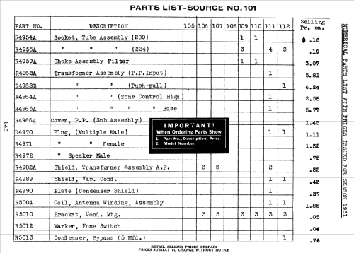 Silvertone 107A 7-Tube Screen Grid Order= 57DM 1074 or 1076; Sears, Roebuck & Co. (ID = 1272828) Radio