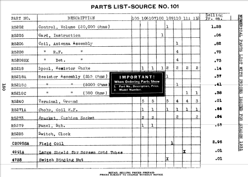 Silvertone 107A 7-Tube Screen Grid Order= 57DM 1074 or 1076; Sears, Roebuck & Co. (ID = 1272833) Radio