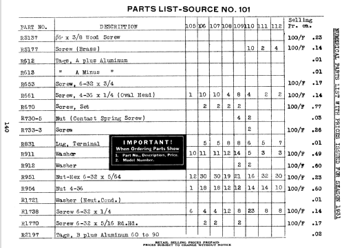 Silvertone 109A Order= 57DM 1090 or 1092; Sears, Roebuck & Co. (ID = 1272851) Radio