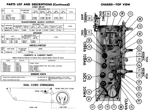 Silvertone 10 Ch= 132.45601 Order=57K 10; Sears, Roebuck & Co. (ID = 592975) Radio