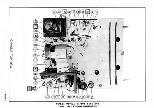 Silvertone 116 ; Sears, Roebuck & Co. (ID = 2026572) Television