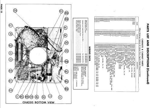 Silvertone 118-5CH, L Ch= 528.51641, -643, -645, -647; Sears, Roebuck & Co. (ID = 623943) Television