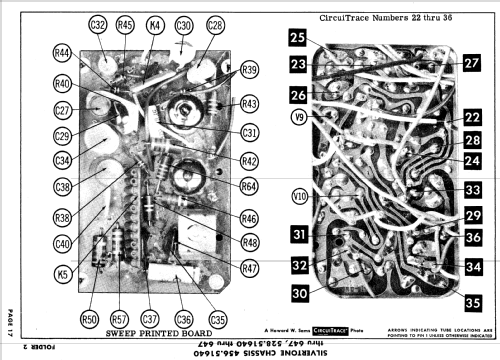 Silvertone 118-5CH, L Ch= 528.51641, -643, -645, -647; Sears, Roebuck & Co. (ID = 623948) Television