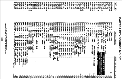 Silvertone 12-Tube Superheterodyne Order= 57DM 1722; Sears, Roebuck & Co. (ID = 1269634) Radio