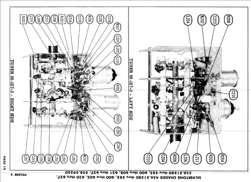 Silvertone 130, -5, 132, -5 Ch= 528.51620 to 528.51627; Sears, Roebuck & Co. (ID = 633097) Television