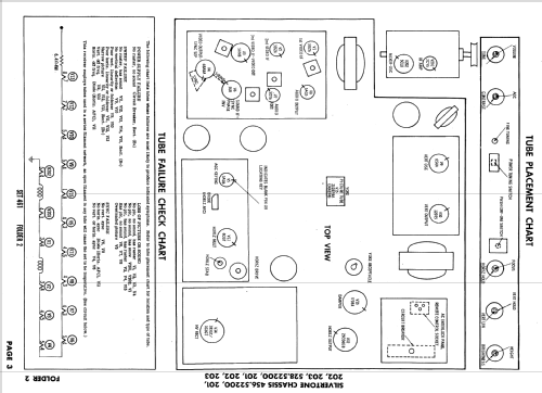 Silvertone 164, 164-5 Ch= 456.52200, 201, 528.52200, 2; Sears, Roebuck & Co. (ID = 625774) Television