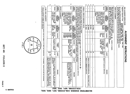 Silvertone 164, 164-5 Ch= 456.52200, 201, 528.52200, 2; Sears, Roebuck & Co. (ID = 625778) Television