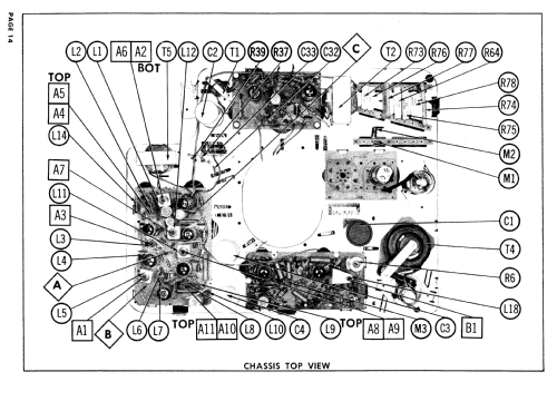 Silvertone 164, 164-5 Ch= 456.52200, 201, 528.52200, 2; Sears, Roebuck & Co. (ID = 625785) Television