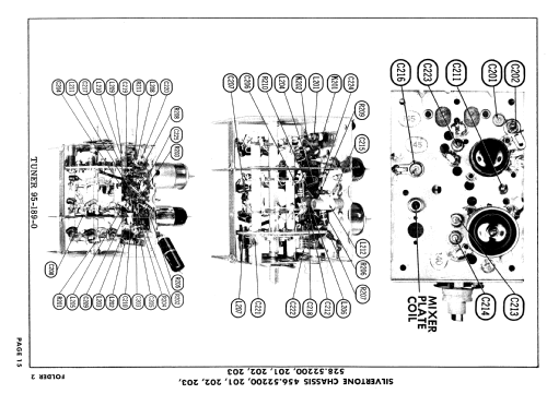 Silvertone 164, 164-5 Ch= 456.52200, 201, 528.52200, 2; Sears, Roebuck & Co. (ID = 625786) Television